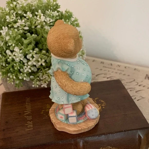 Cherished Teddies “Anxiously Awaiting The Arrival” Figurine - Picture 6 of 10